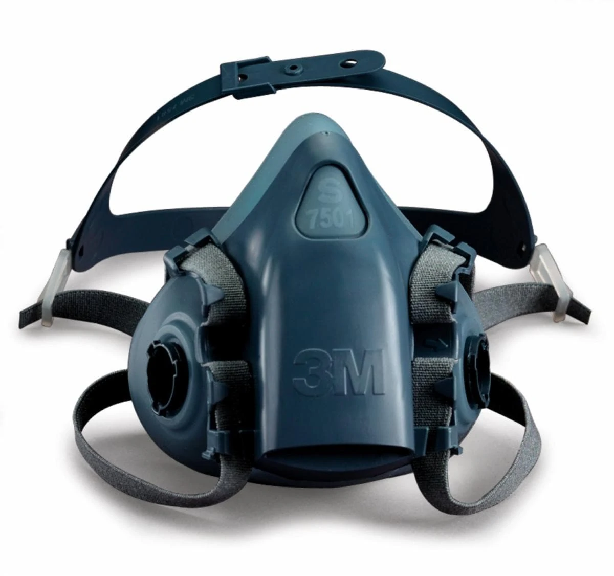 3M Respiradores - Serie 7500 Spray de pintura de media máscara/respirador  de pesticidas - Grande